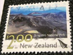 New Zealand 2003 Tongariro National Park $2.00 - Used - Oblitérés