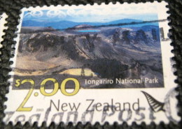 New Zealand 2003 Tongariro National Park $2.00 - Used - Gebraucht