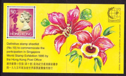 2015-0402 Hong Kong MS 1995 - Singapore World Stamp Exhibition MNH** - Ongebruikt