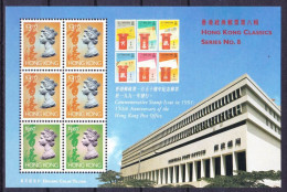 2015-0403 Hong Kong Classics Transport Souvenir MS Post Box Architecture MNH** - Ongebruikt
