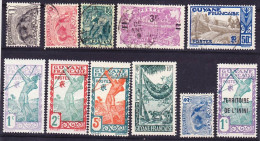 2015-0438 Lot Guyane Francaise Et Inini Oblitéré O Et Neuf */** - Used Stamps