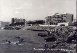Manfredonia - La Rotonda E Hotel Gargano - Formato Grande Viaggiata - Manfredonia