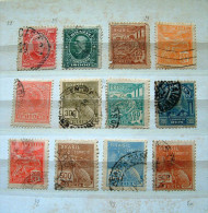 Brazil 1906 - 1922 - Industry Plane - Used Stamps