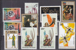 B0845 - RWANDA PETIT LOT °/** - Used Stamps