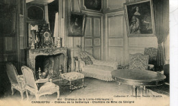 CARQUEFOU - CHATEAU DE LA SEILLERAYE- CHAMBRE DE Mme DE SÉVIGNÉ - Carquefou