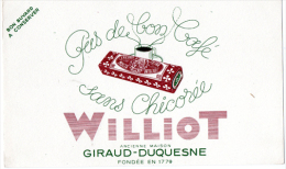 Buvard  : Chicorée Williot - Coffee & Tea