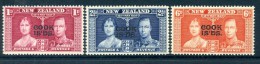 Cook Islands 1936 KGVI Coronation HM - Cook