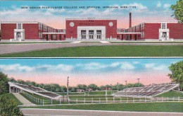 New Senior High-Junior High College And Stadium Meridian Mississippi - Meridian