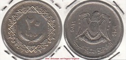 LIBIA 20 Dirhams 1975 KM#15 - Used - Libye