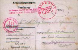 Pli Ayant Circulé En Franchise Entre Le STALAG XIII C Et BLANMONT -12.11.1940  - Diverses Marques Postales - Guerre 40-45 (Lettres & Documents)