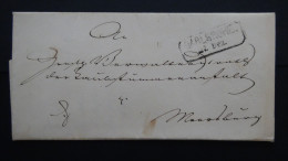 Germany - Baden - 1867 - Carlsruhe - Folded Letter - Look Scans - Briefe U. Dokumente