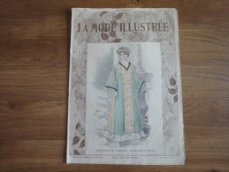 Revue LA MODE ILLUSTREE N°38 Septembre 1907 Avec Patron - Fashion