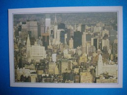 Cpm  NEW YORK  -  Vue De Manhattan  -  View Over Manhattan - Manhattan