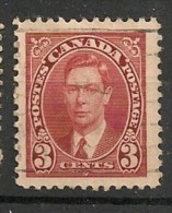 Timbres - Amérique - Canada - 1937 - 3 Cents - - Otros & Sin Clasificación