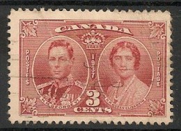 Timbres - Amérique - Canada - 1937 - 3 Cents - - Sonstige & Ohne Zuordnung