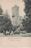 Jubiläum 1850 - 1900 AK Czorneboh Gasthaus Baude Turm Bei Hochkirch Cunewalde Pommritz Kuppritz Bautzen Löbau Sornssig - Hochkirch