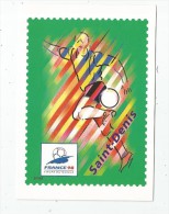 Carte Postale , Entier Postal , Vierge , Sport , Football , Coupe Du Monde 1998 , SAINT DENIS - Prêts-à-poster:  Autres (1995-...)