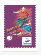 Carte Postale , Entier Postal , Vierge , Sport , Football , Coupe Du Monde 1998 , TOULOUSE - PAP:  Varia (1995-...)