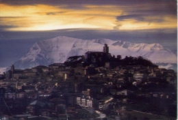 Fermo - Ascoli Piceno - Panorama Con Monte Vettore - Formato Grande Viaggiata - Fermo