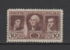 (4134) POLAND, 1932 (200th Birth Anniversary Of George Washington). Mi # 271. Mint Hinged* Stamp - Ungebraucht