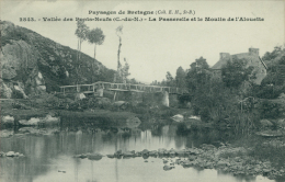 22 MORIEUX / La Passerelle Et Le Moulin De L'Alouette / - Morieux