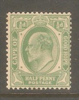 CAPE Of GOOD HOPE    Scott  # 63* VF MINT HINGED - Cap De Bonne Espérance (1853-1904)