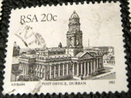 South Africa 1982 Post Office Durban 20c - Used - Used Stamps