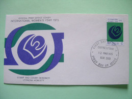 Australia 1975 FDC Cover - International Women Year - Lettres & Documents