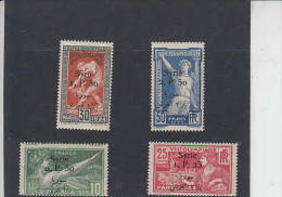 SYRIA  1924 - Yvert 149/152 (MNH) - VIII Olimpiade - Nuevos