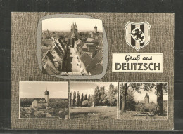 765b * GRUSS AUS DELITZSCH * IN VIER ANSICHTEN **!! - Delitzsch