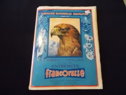 Album N 2 Entremets Francorusse Histoire Naturelle Simplifiée Oiseaux Et Papillons Complets Avec Toutes Les Images - Albums & Catalogues