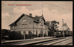 DB4702 - FRITSLA - JERNVÄGSSTATIONEN - RAILWAYSTATION - Schweden