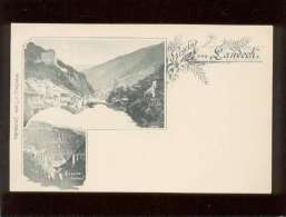 Gruss Aus Landeck , Trisana Viaduct & Ville  2 Vues  édit. Würthle U Sohn , Autriche , Précurseur - Landeck