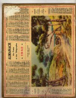 Almanach Des Postes Et Des Télégraphes - 1942 - Chemin Des Dunes (Ile D'Oléron) - Carton Simple En L'état - Grand Format : 1941-60