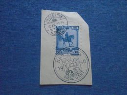 Hungary  Nagybánya Baia Mare  Visszatért  Handstamp On Romanian  Stamp  1940  S0471.1 - Lokale Uitgaven