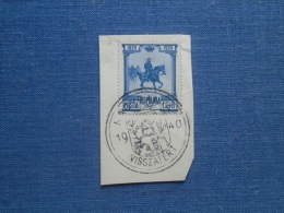 Hungary  Nagybánya Baia Mare  Visszatért  Handstamp On Romanian  Stamp  1940  S0471.2 - Ortsausgaben