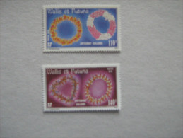 WALLIS ET FUTUNA   P 241/242  * *   ARTISANAT COLLIERS - Unused Stamps