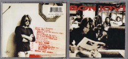 ALBUM  C-D  BONJOVI  " THE BEST OF CROSS ROAD  " - Hard Rock & Metal