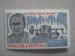 WALLIS ET FUTUNA   P 275  * *   THOMAS EDISON - Neufs