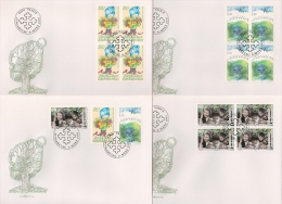 7 FDC 1995 : 7 ENVELOPPES. - Briefe U. Dokumente