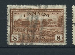 CANADA   1946   Peace  Re-conversation   8c  Brown   USED - Sonstige & Ohne Zuordnung