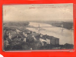 - AUVILLAR - Le Port Et La Vallée De La Garonne - Vue Panoramique - Auvillar