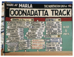 (PF 608) Australia - NT - Oodnadatta Track (Famous Road Sign) - Unclassified
