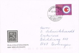 14351. Carta  NEUWILEN (Turgovia) Turgau, Suisse 2001 - Brieven En Documenten