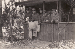 Photo 1917 In WOLHYNIEN (Sektor Twerdyn, Tverdyni, Volyns´ka Oblast) - Soldats Allemands, RIR 122 (A115, Ww1, Wk 1) - Ukraine