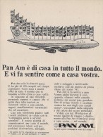 # PAN AM 1970s Italy Advert Pubblicità Publicitè Publicidad Reklame New York Airlines Airways Aviation Airplane - Pubblicità