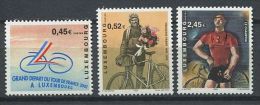 143 LUXEMBOURG 2002 - Tour De France Cyclisme Velo (Yvert 1528/30) Neuf (MNH) Sans Trace De Charniere - Unused Stamps