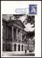 24 Maximum Card - 140 Years Of The University Of Warsaw - Cartoline Maximum