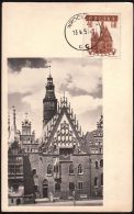 33 Maximum Card - Town Halls - Wroclaw - ARCHITECTURE - Cartes Maximum