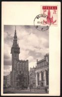 42 Maximum Card - Town Halls - Gdansk - ARCHITECTURE - Cartes Maximum
